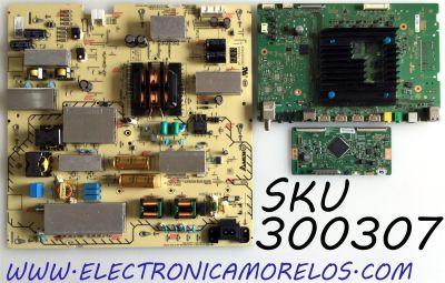 KIT DE TARJETAS PARA TV SONY BRAVIA 4K·UHD·HDR / MAIN A5015305A 058 / 1-003-740-21 / T-CON 6299A / 6870C-0840A / 1-007-129-11 / FUENTE 100442421 / AP-P484AM / 2955063404 / PANEL YSAF075CNG01 / DISPLAY LC750EQYV (SN)(A1) / MODELO XBR-75X800H / XBR75X800H
